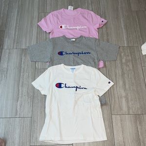 Three Champion Tees